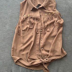 ****sold**** Brown blouse